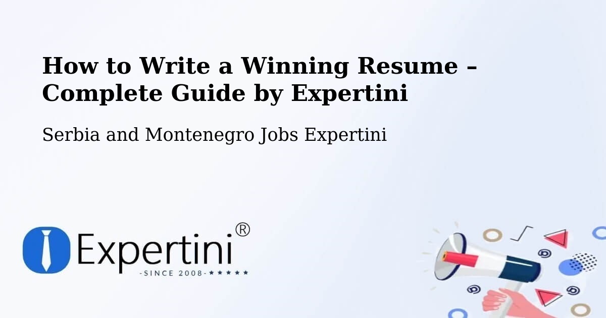 Resume Writing Guide for Job Seekers – Maple Ridge - Maple Ridge, Serbia and Montenegro Jobs Expertini