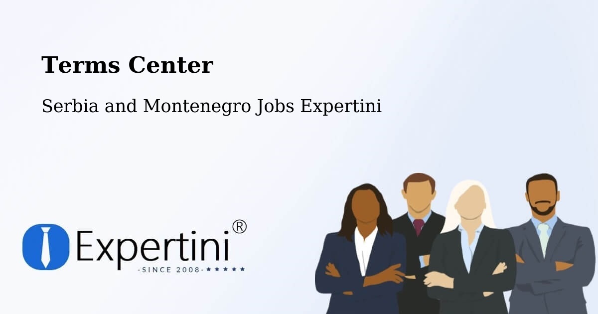 Terms of Service – Maple Ridge - Serbia and Montenegro Jobs Expertini